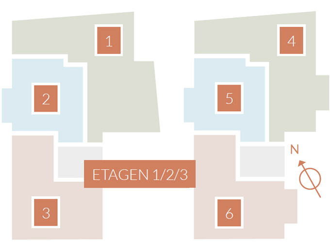 Pestalozzistraße 10 - Etagenplan